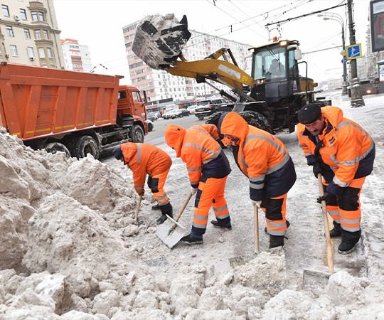 Уборка снега в Хабаровске и  Хабаровском крае